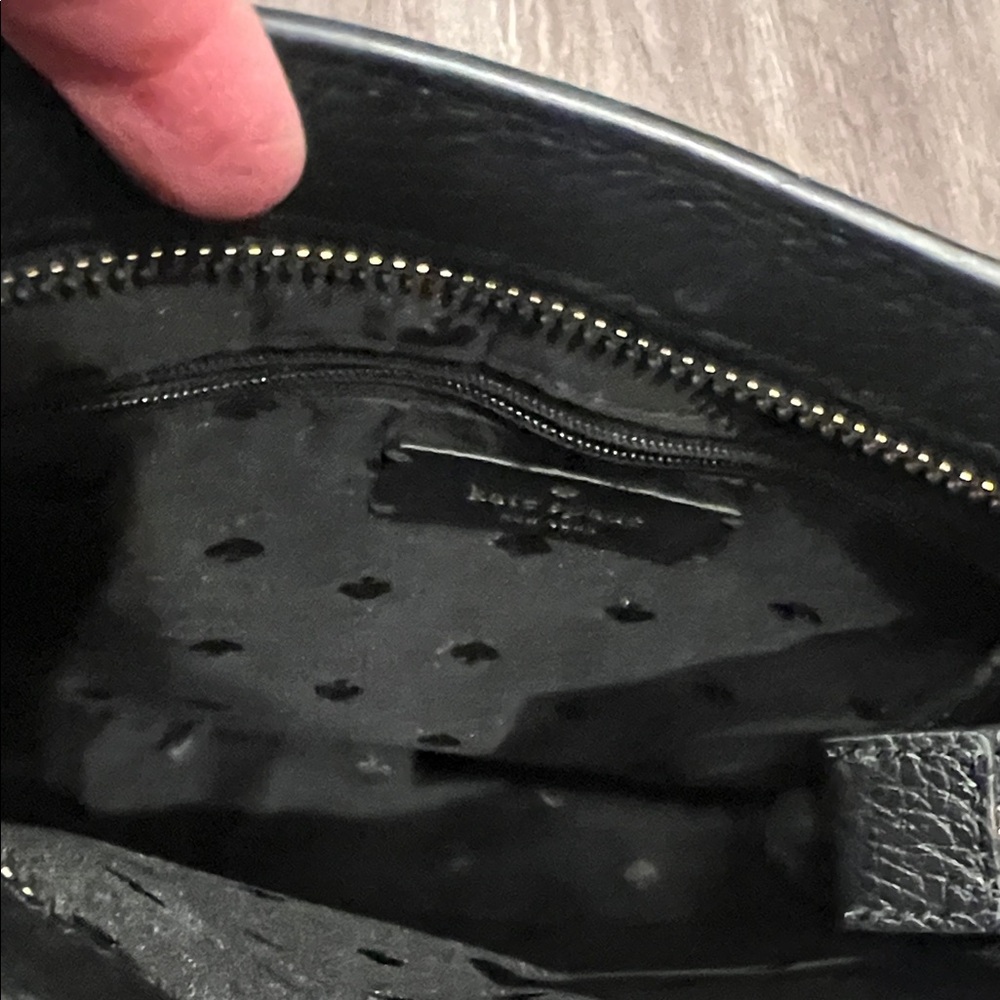 Kate Spade Black Pebbled Crossbody Bag - Picture 4 of 6